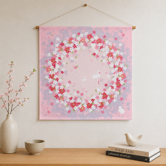 Furoshiki – Sakura Blossom – 50cm – Japanese Wrapping Cloth