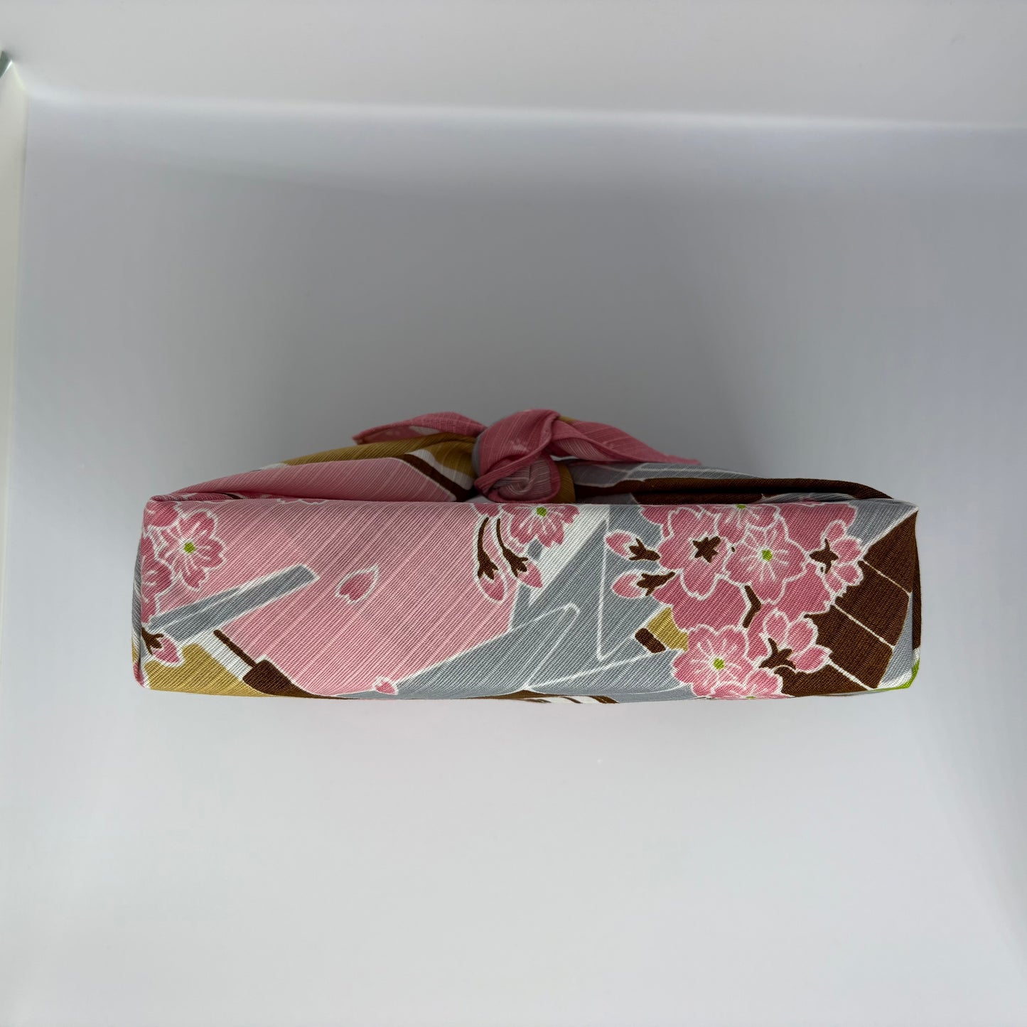 Furoshiki – Kyoto Street & Sakura with Cat – 50cm – Japanese Wrapping Cloth